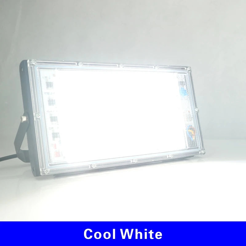 100W Led Flood Light AC 220V 230V 240V Outdoor Floodlight Spotlight IP65 Waterproof LED Street Lamp Landscape Garden Lights