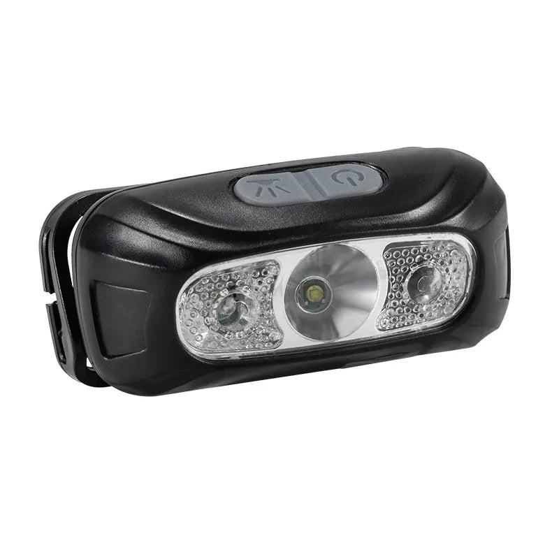HOMEFISH Sensor Headlamp LED High Bright Rechargeable Headlights COB Waterproof Fishing Camping Cycling Induction Head Light