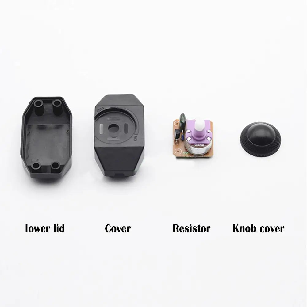 220v Durable Lamp Knob LED Controller Adjustable Controller Lamp Dimmer Switch Dimmable Button Light Dimmer Switch Modulator