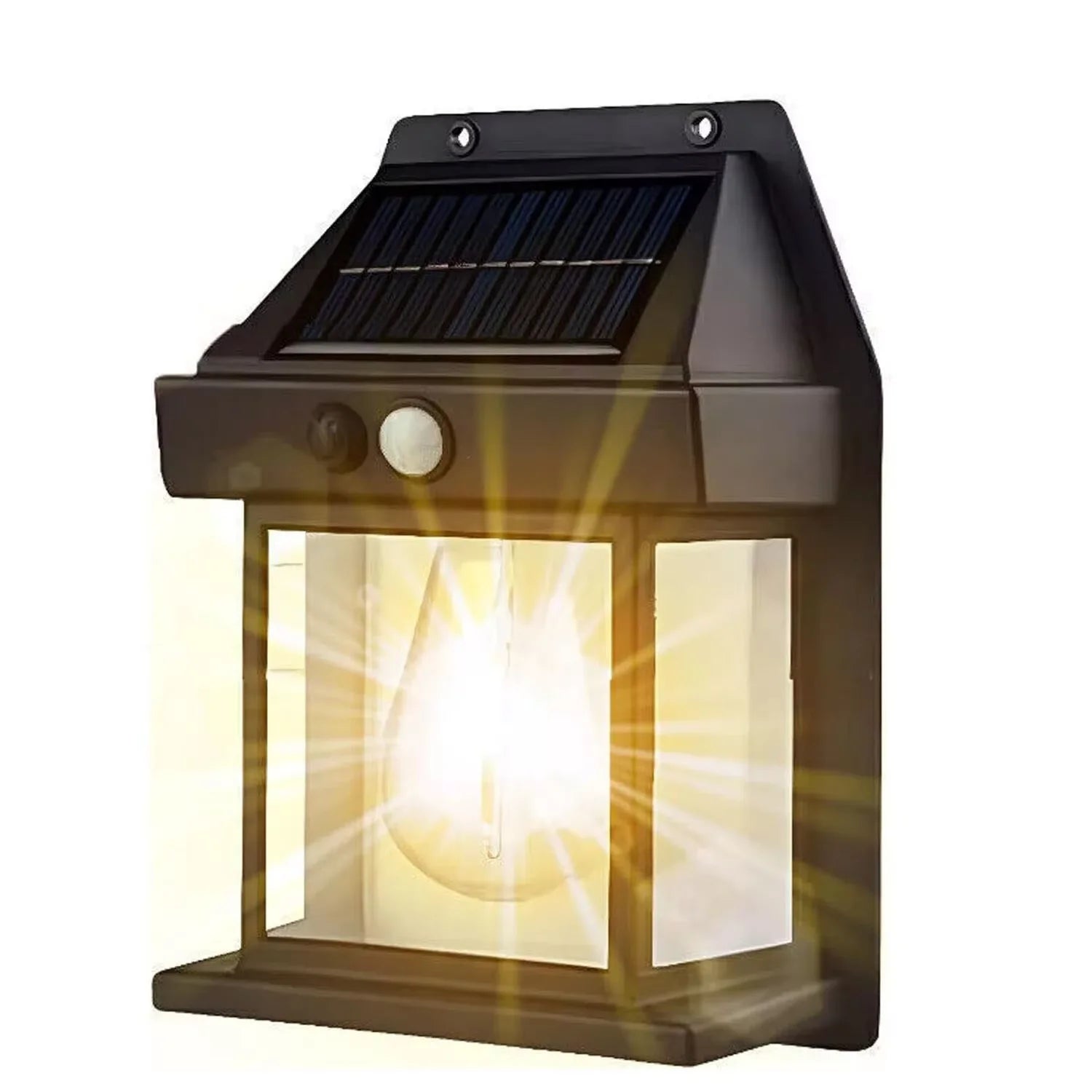 1/2 PCS Solar Wall Light with Motion Sensor Independently Used for Terrace Porch Garden Deck Fence