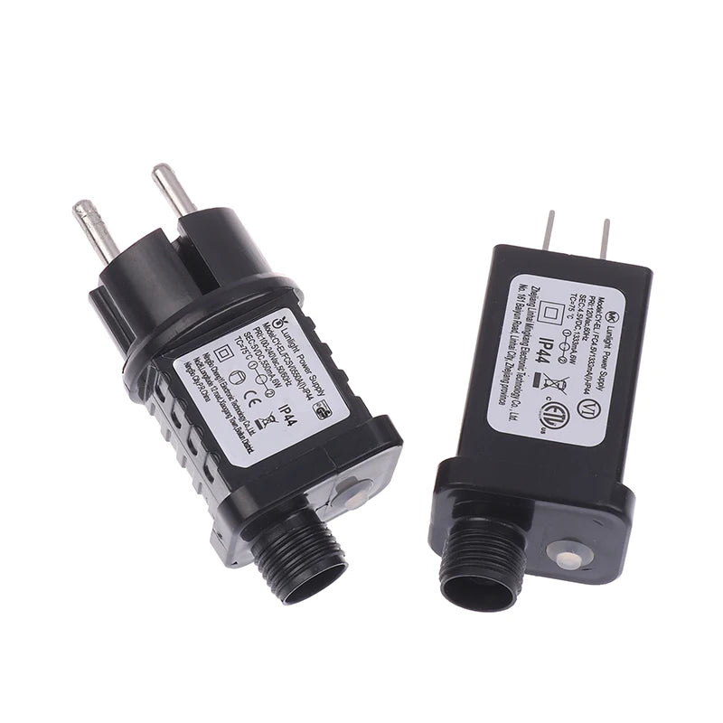 EU/US/UK Plug 8 Functional SELV LED Lamp Driver Switch Adapter IP44 Waterproof Laser Lighting Europe Power Supply 5V/24V/31V 6W