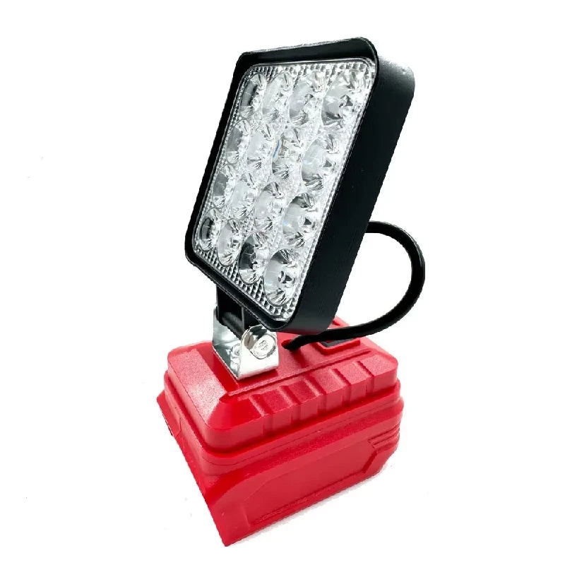 For Milwaukee LED Work Light For Milwaukee 18V Li-ion Battery Emergency Light Portable Handheld Flashlight Flood Lights Lighting