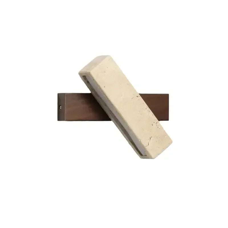 Natural Stone Wall Lamp Art Decor Sconce For Foyer Dining Room Bedroom Stairs Aisle Corridor Atmosphere Lighting Fixtures