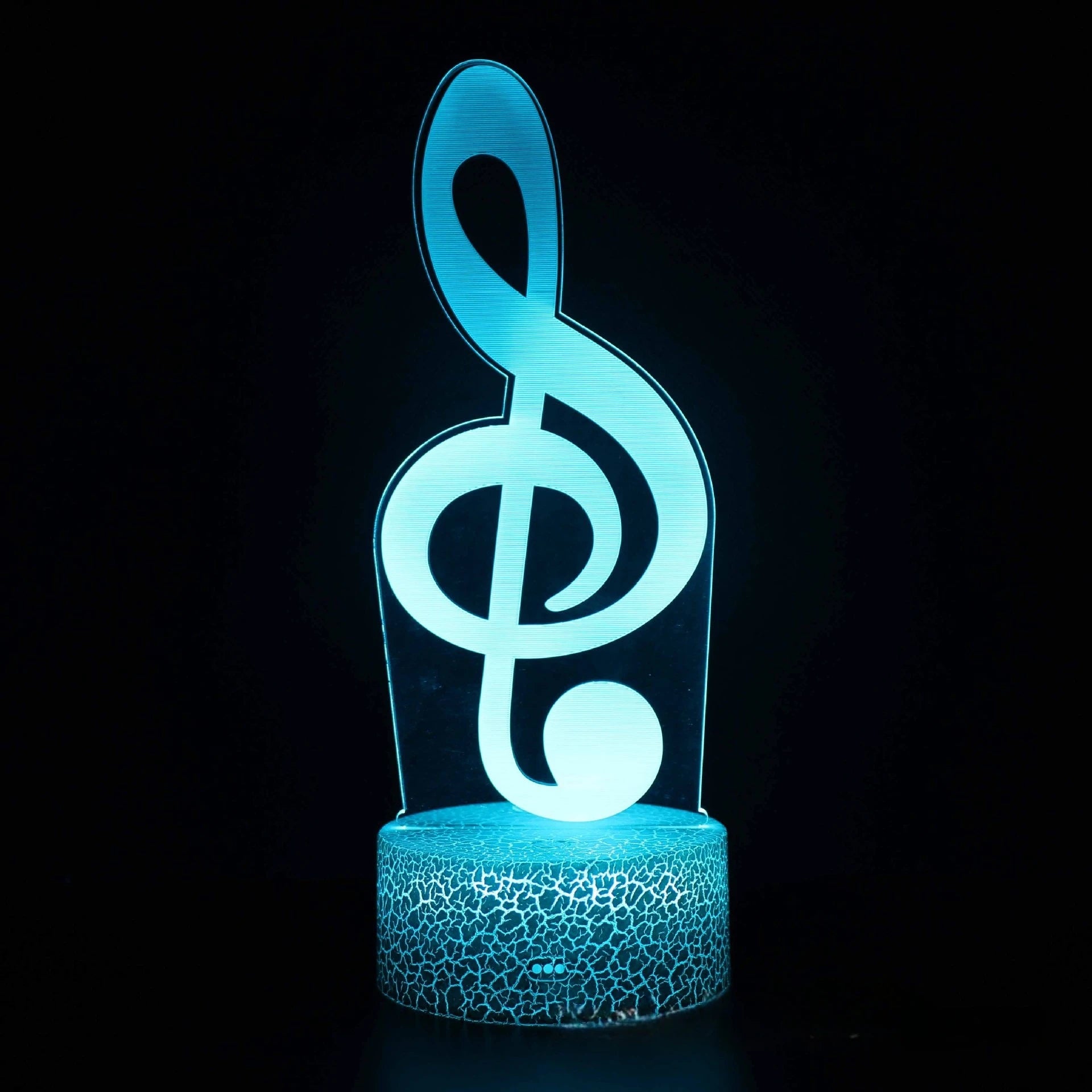 LED Night Lamp Creative 3D Musical Guitar Home Bedroom Decor Bedside Acrylic Table Lamp Touch Remote Control NightLight Kid Gift