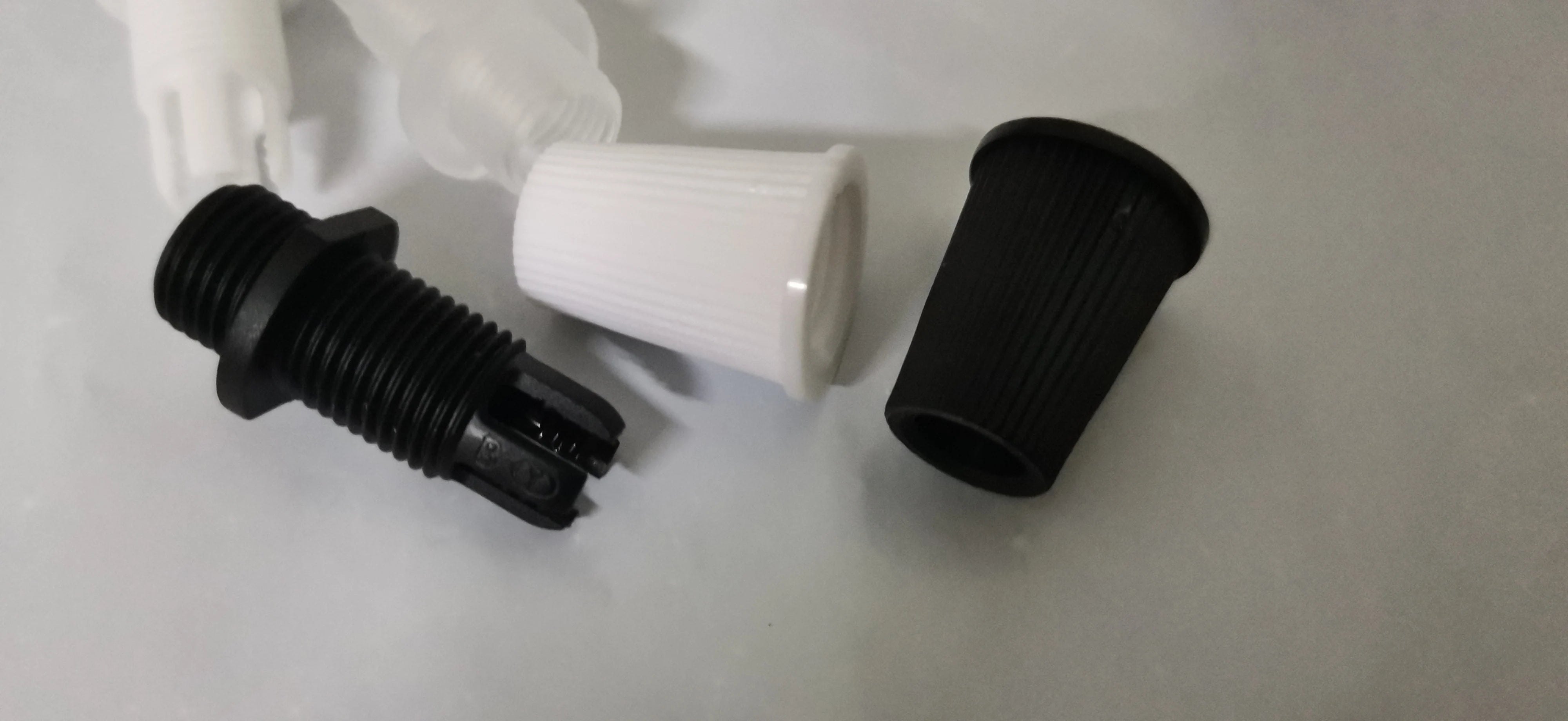 10pcs Plastic Cable Strain Reliefs Electric Wire Cable Clamps Male M10 Thread Cord Grips