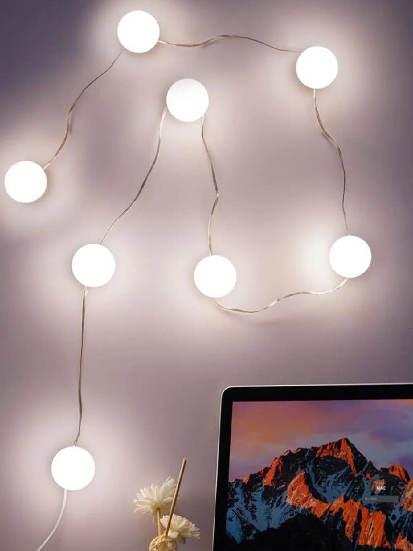 LED Detachable Bulbs Professional Makeup Mirror Lamp USB Power Cosmetic Mirror Light Hollywood Dressing Table Vanity Lights