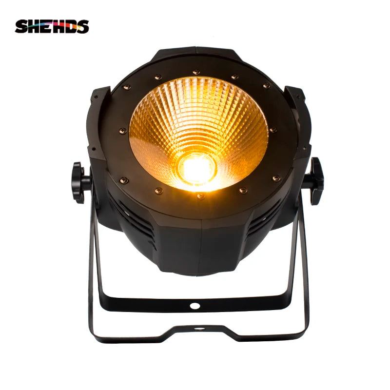 SHEHDS 6/4/2PCS LED 200W COB Warm White & Cool White Par Light For DJ Disco Party Nightclub Wedding Church Stage Lighting