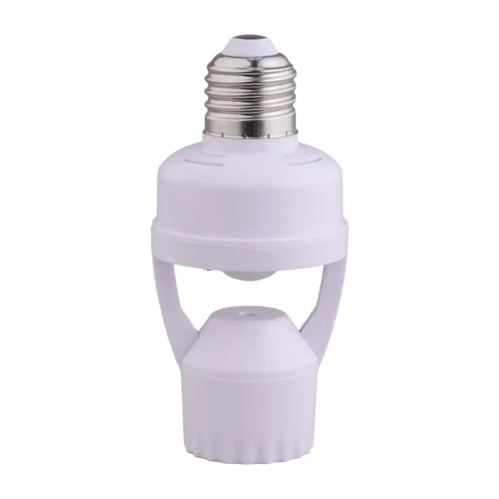 Smart Motion Sensor Led Lamp Base E27 PIR Induction Sensor Adapter Lamp Base Converter For Homes Offices And Commercial Places