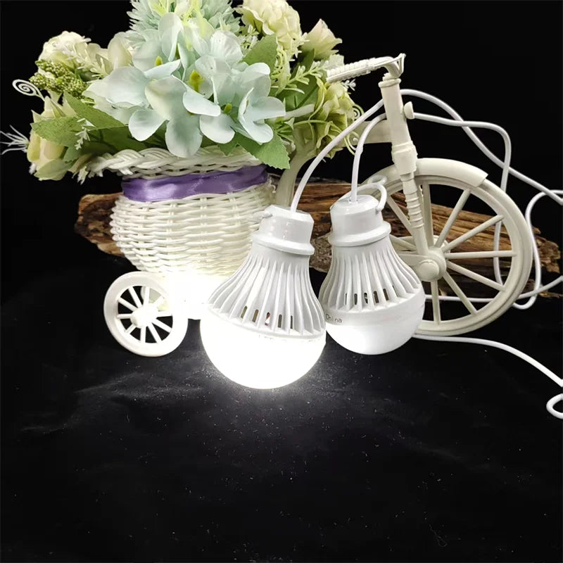 5V Led Camp Light Usb Emergency Bulb 3 Color Dimmable Hanging Tent Lamp for Work BBQ Fishing Repair Out Door Camping Equipment