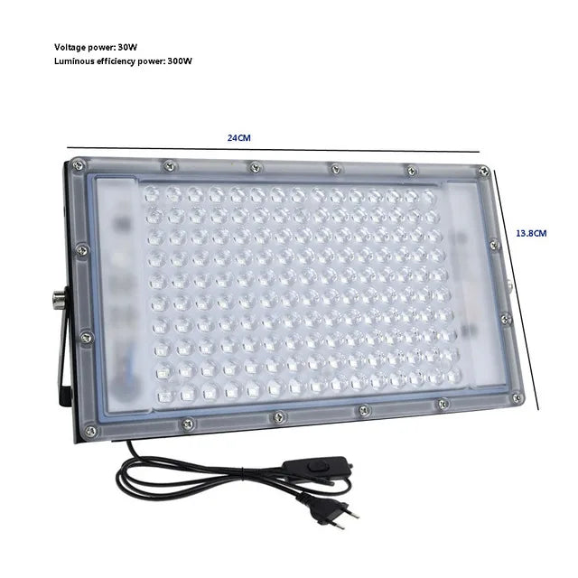 Led 100W 300W Purple Light 365nm UV Curing Lamp 395nm Fluorescent Detection Lamp Shadowless Glue UV Curing lamp Green Oil Resin