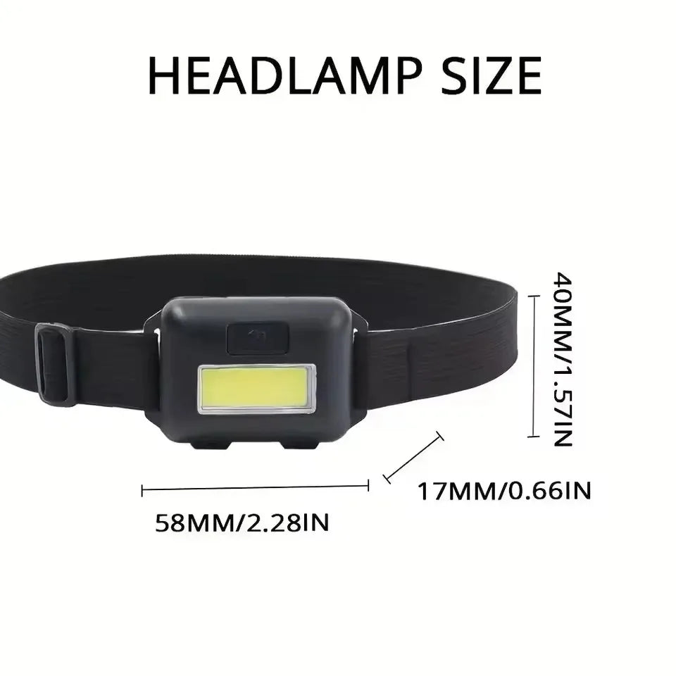 Rechargeable Flashlight Cap Light Rechargeable Led Headlamp Super Powerful Flashlights High Power Flashlight Hiking Lamp Battery