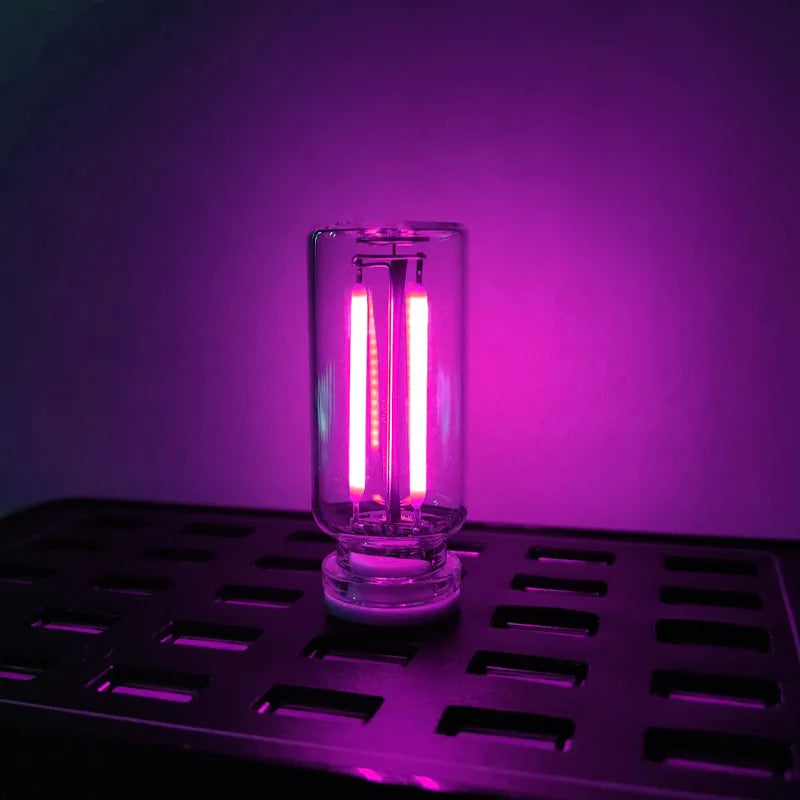 USB Touch Control LED Night Light Atmosphere Light Bulb Incandescent Lamp LED Filament Light Bulb Car Camping Home Room Decor