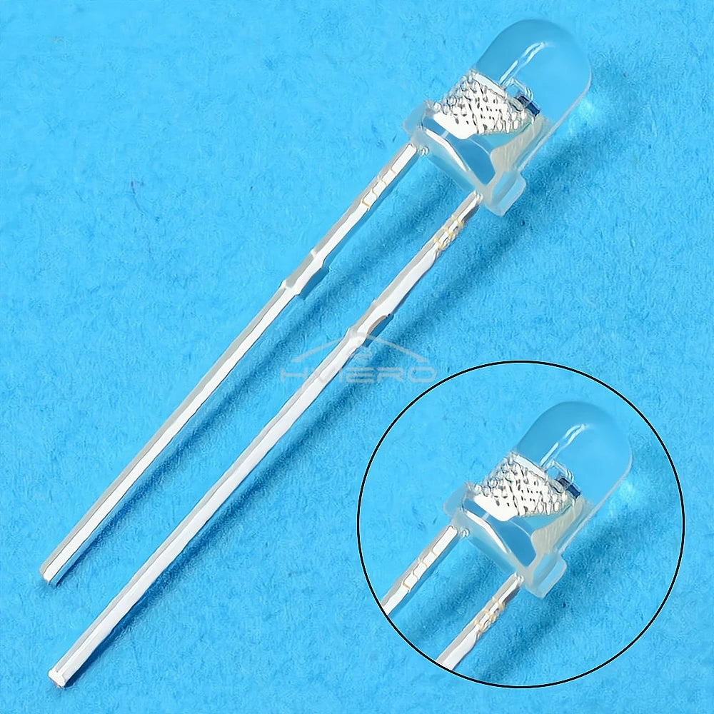 100PCS 3mm Fast Slow RGB Flash Red Blue Yellow Rainbow Multicolor Light Emitting Diode Decoration Billboard Atmosphere LED Lamp