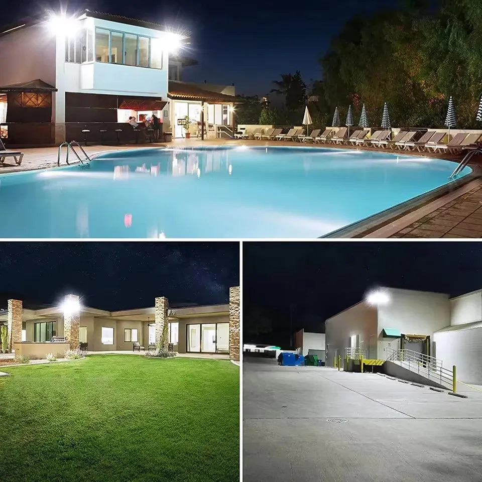 LED Flood Light 30W 50W 100W 200W 300W LED Spotlight Outdoor IP67 Waterproof LED Projector Garden Square Street Light