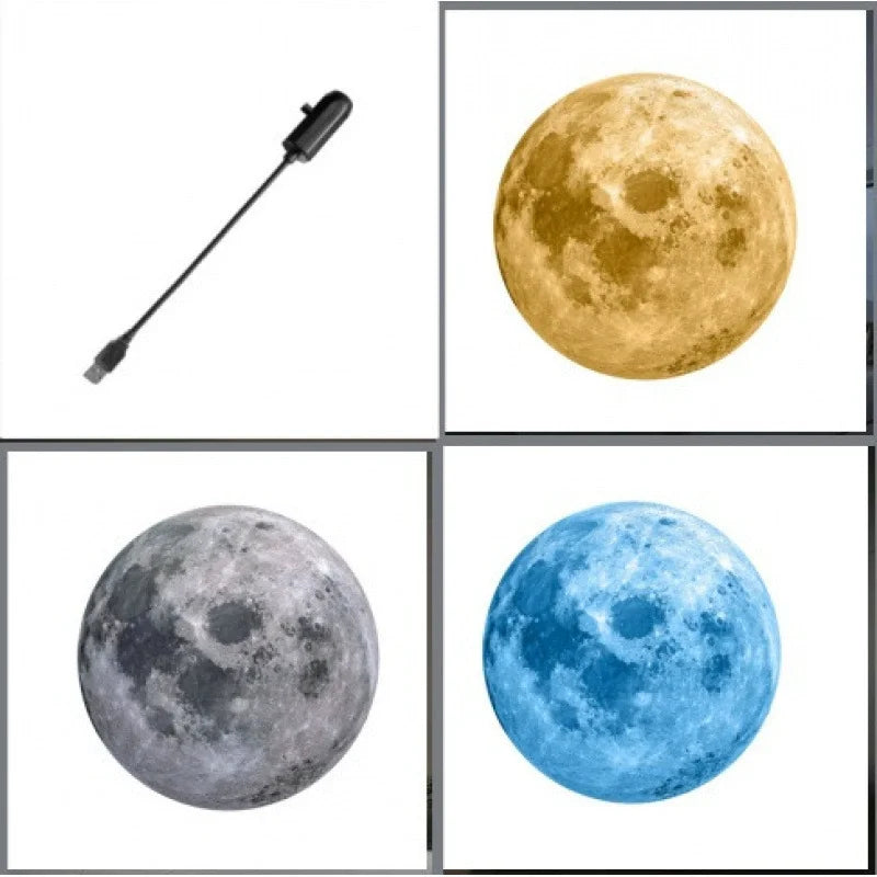 USB Ceiling Moon Earth Projection Atmosphere Light
