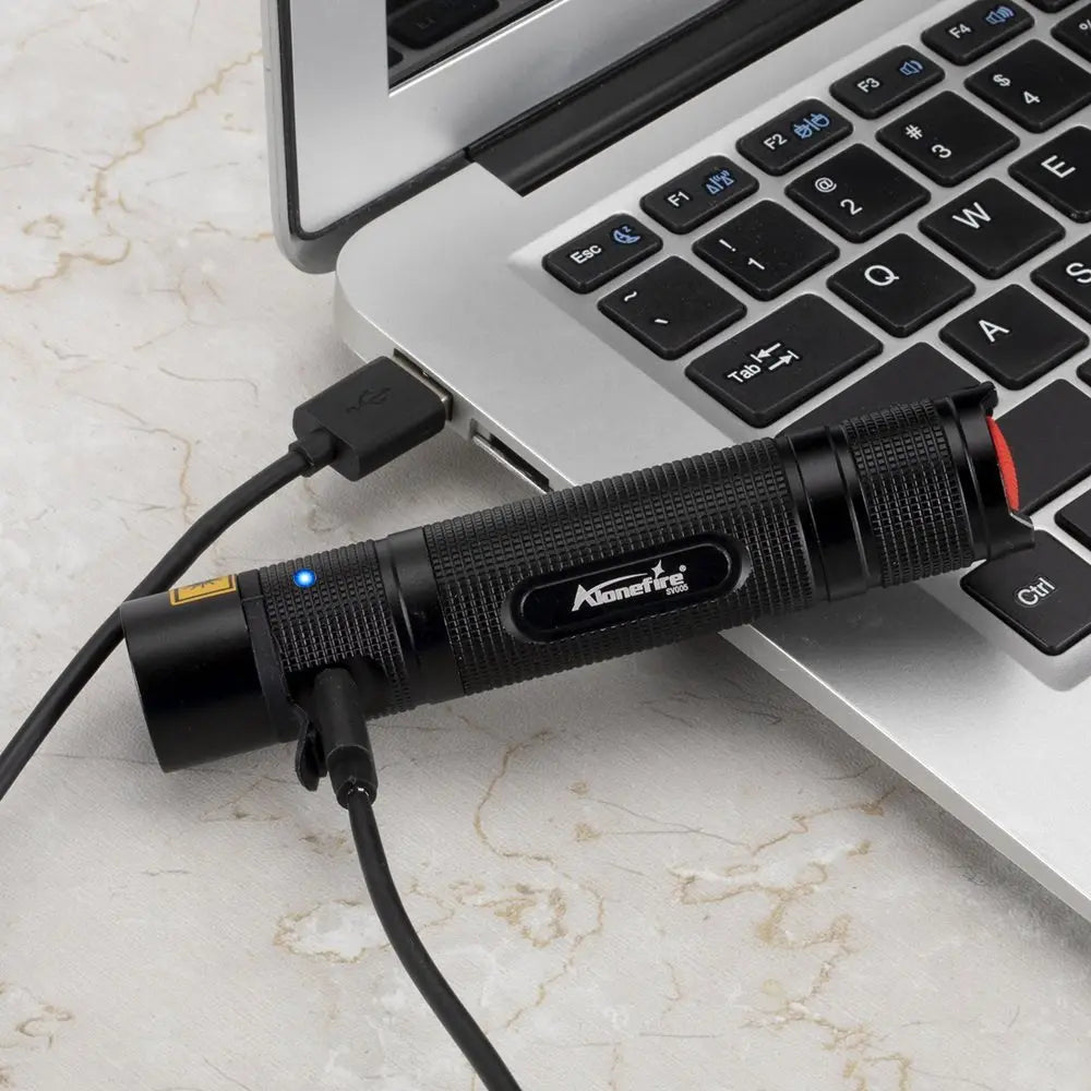10W UV 395/400nm Led Flashlight USB Rechargeable High Power Glass Resin Curing Pet Stains Marker Scorpion Money Checker Light