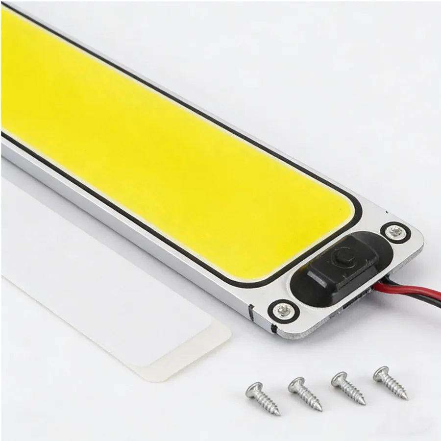 1/2PCS LED Chip Interior Light Ceiling Lamp 12-90V With Switch Reading Night Light With On Off for Van Lorry Truck Camper Boat