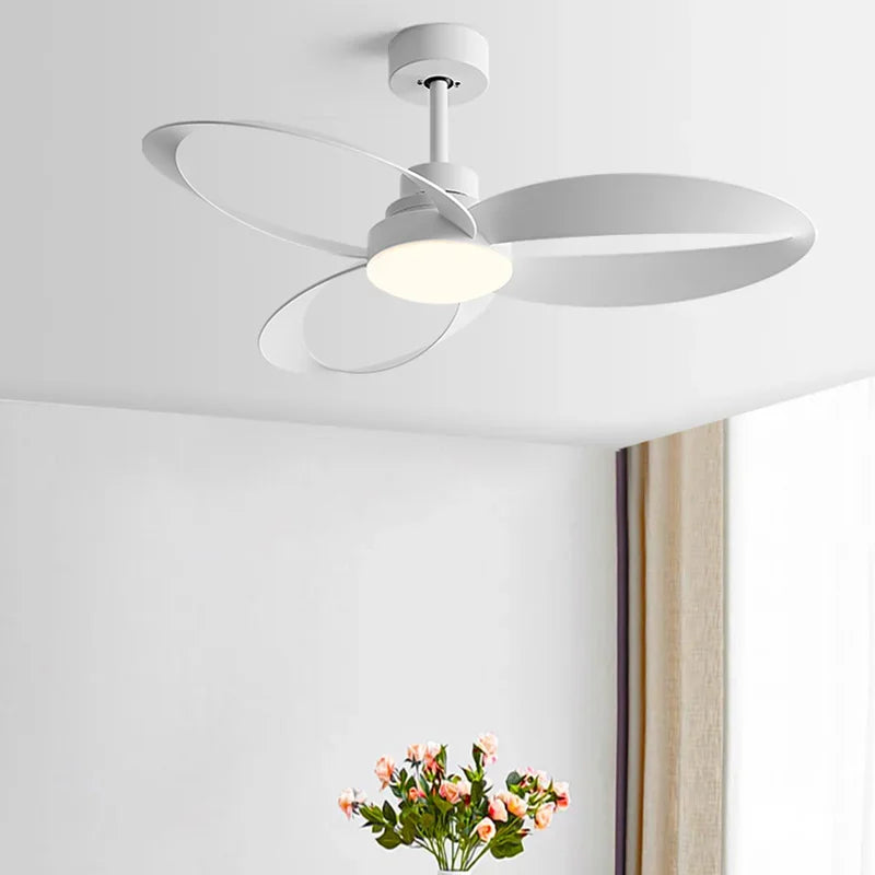 42/52 Inch Ceiling Fan Light Retro Industrial Wooden Ventilation Fan 3-leaf Remote Control Homes Hotels Offices Ventilation