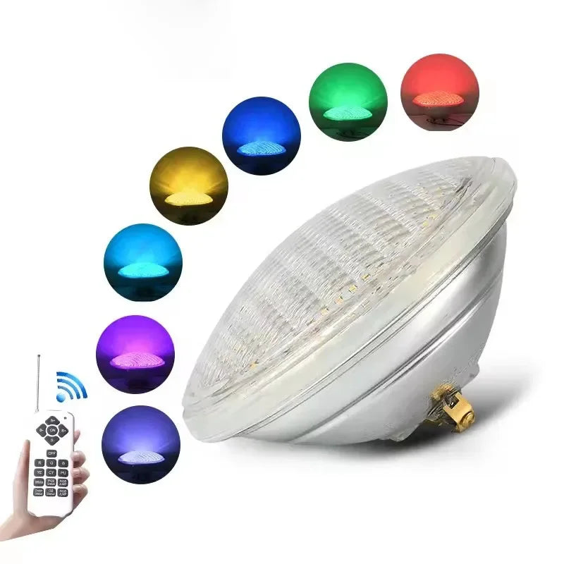 Pool Headlights 18W 36W 54W Par56 LED 12Vac RGB Focos LED Para Piscinas Warm White Cold White