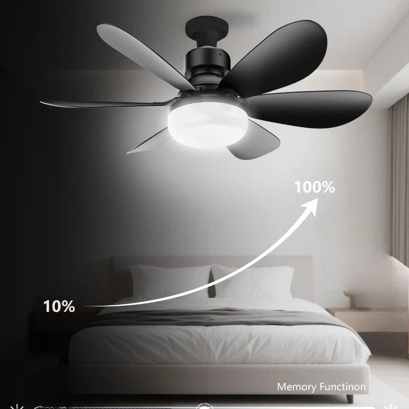 Ceiling Fan Light 30W E27 with Remote LED Dimming Function Suitable for Living Room Study and Home use 85-265V