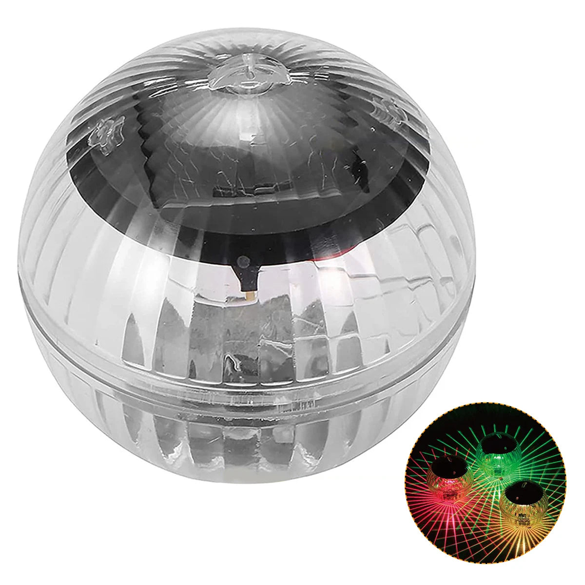Solar Floating Pool Light Waterproof LED Solar Glow Ball Lamp Decoration for Pools Pond Fountain Garden Party Tub Home Decor