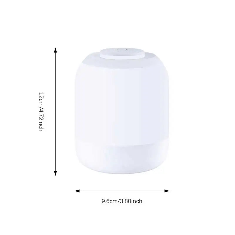 Rechargeable Touch LED Night Light, 3 Color Stepless Dimmable Bedside Lamp, Portable Table Lamp for Bedroom Nursery