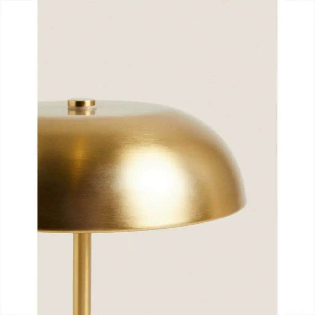 Mushroom Table Lamp, Touch Control 3-Color Dimmable LED Desk Light, Cordless  Rechargeable Eye-Caring Bedside Lamp, Moder