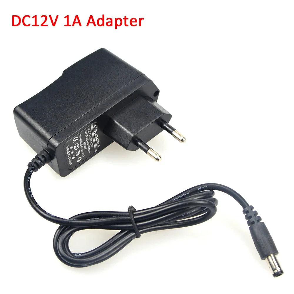 12V LED Adapter AC 100V-240V to DC 12V Transformer 1A 2A 3A Electronic Power Supply Converter LED Driver For LED Strips Light EU