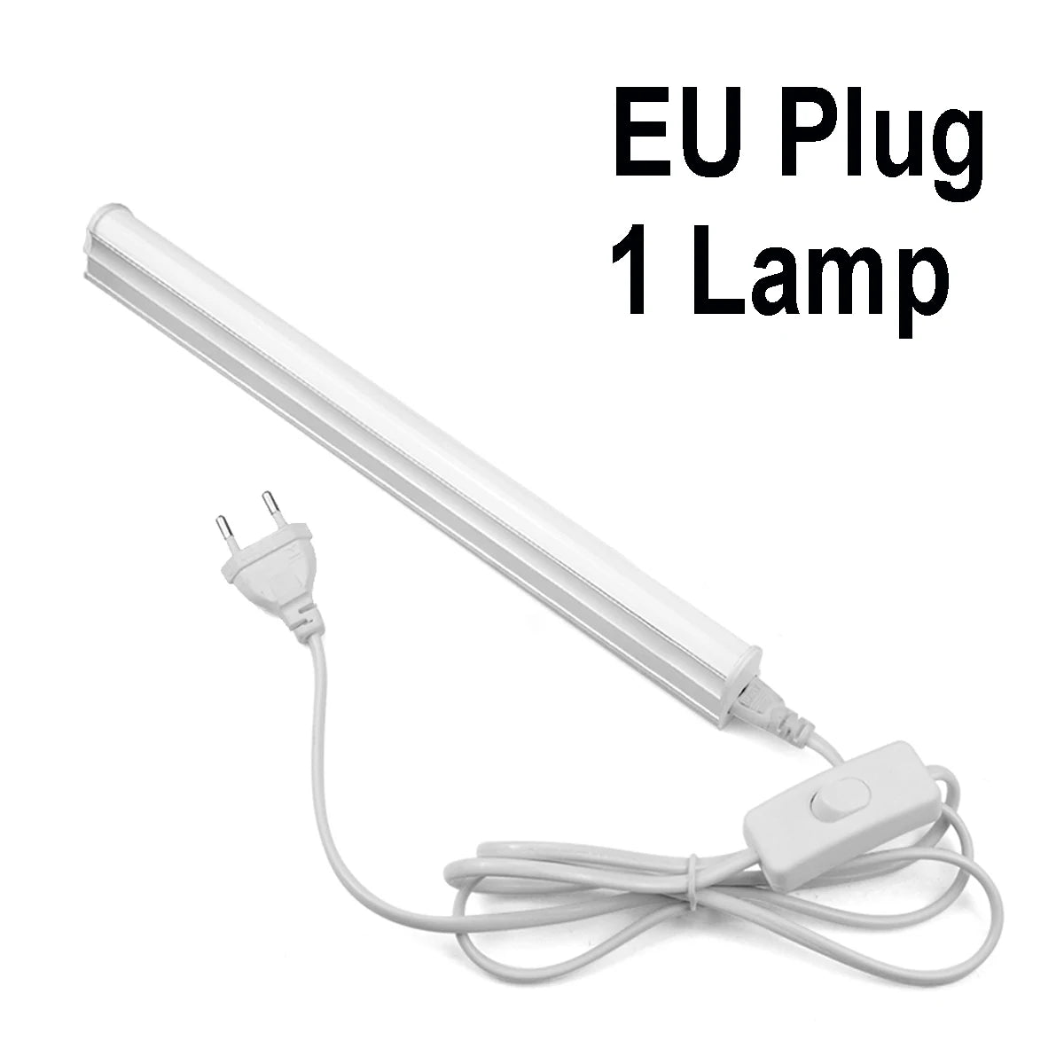 1FT 6W 29CM Desk Lamp T5 Tube LED Bar With Screws for Mounting Under Bookshelf AC220V 110V Home Reading Lamp Table Light Lampara