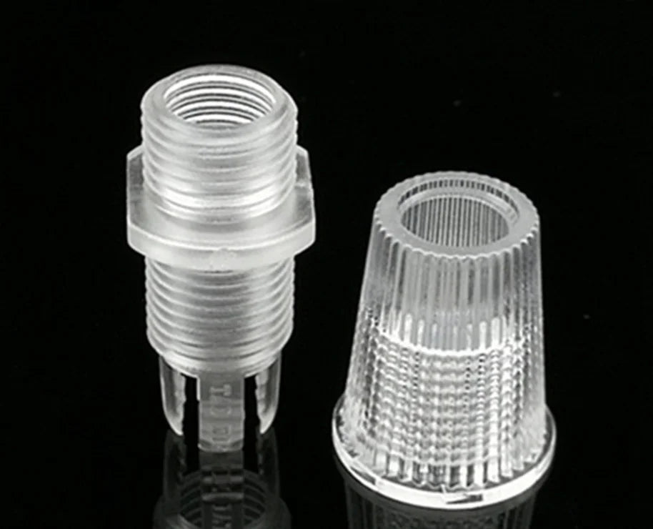 10pcs Plastic Cable Strain Reliefs Electric Wire Cable Clamps Male M10 Thread Cord Grips