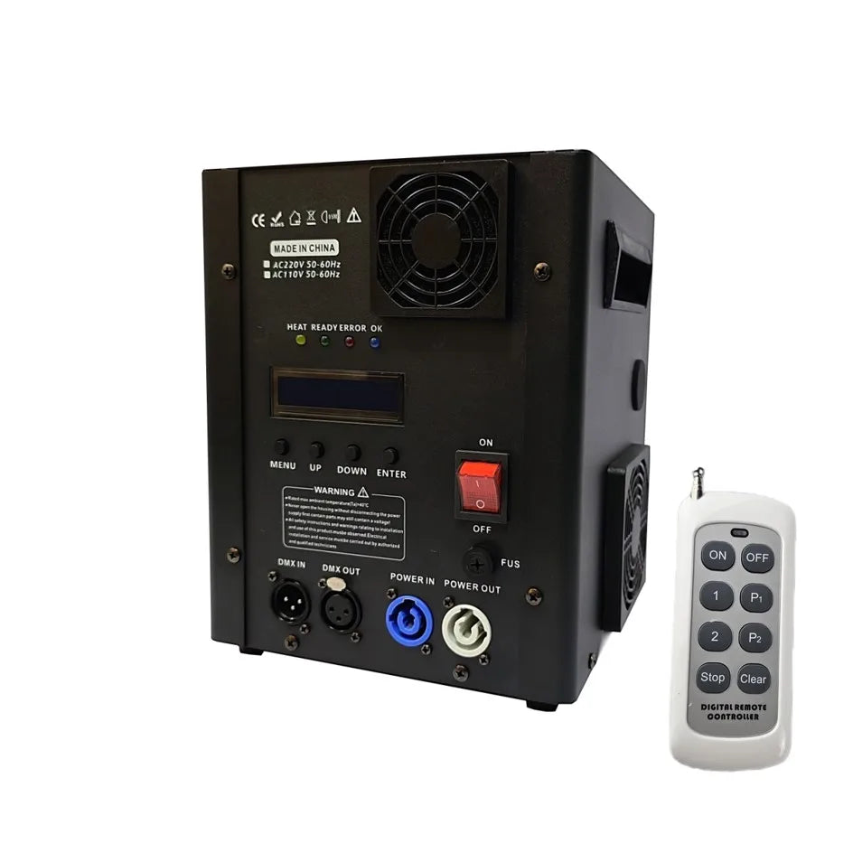 Cold Spark Machine Ti Powder 700W Cold Sparkler Machine Flight Case Only DMX Firework Machine