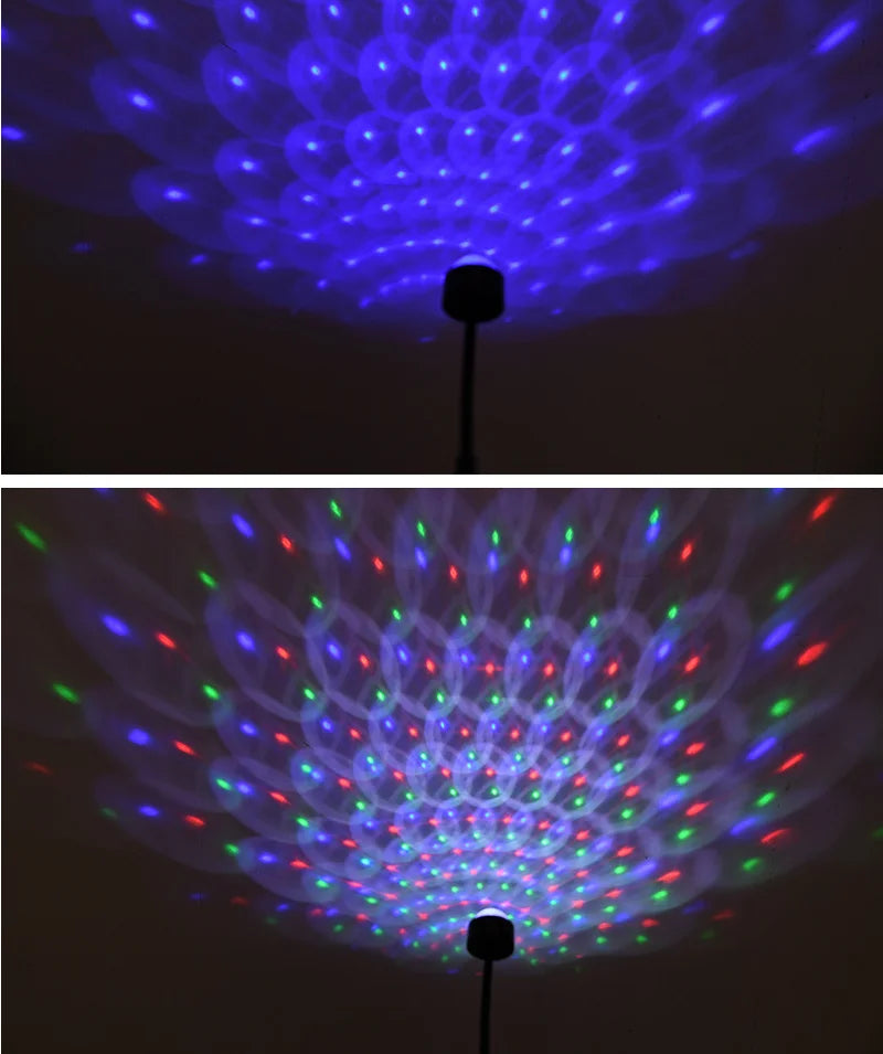 Mini LED Car Roof Star Night Light Projector Atmosphere Galaxy Lamp USB Decorative Adjustable For Auto Roof Room Ceiling Decor