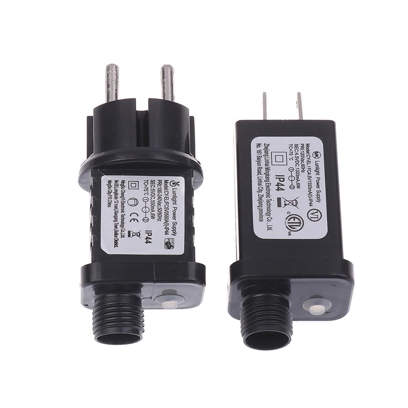 EU/US/UK Plug 8 Functional SELV LED Lamp Driver Switch Adapter IP44 Waterproof Laser Lighting Europe Power Supply 5V/24V/31V 6W