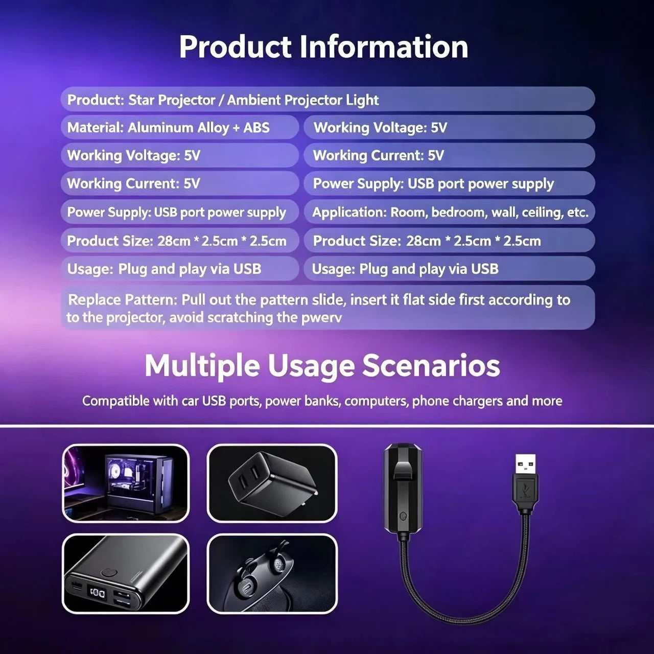 Life Tree Projection Ambient Light Photography Live Streaming Ambient Night Light Home Bedroom Car Universal Eternal Tree Night