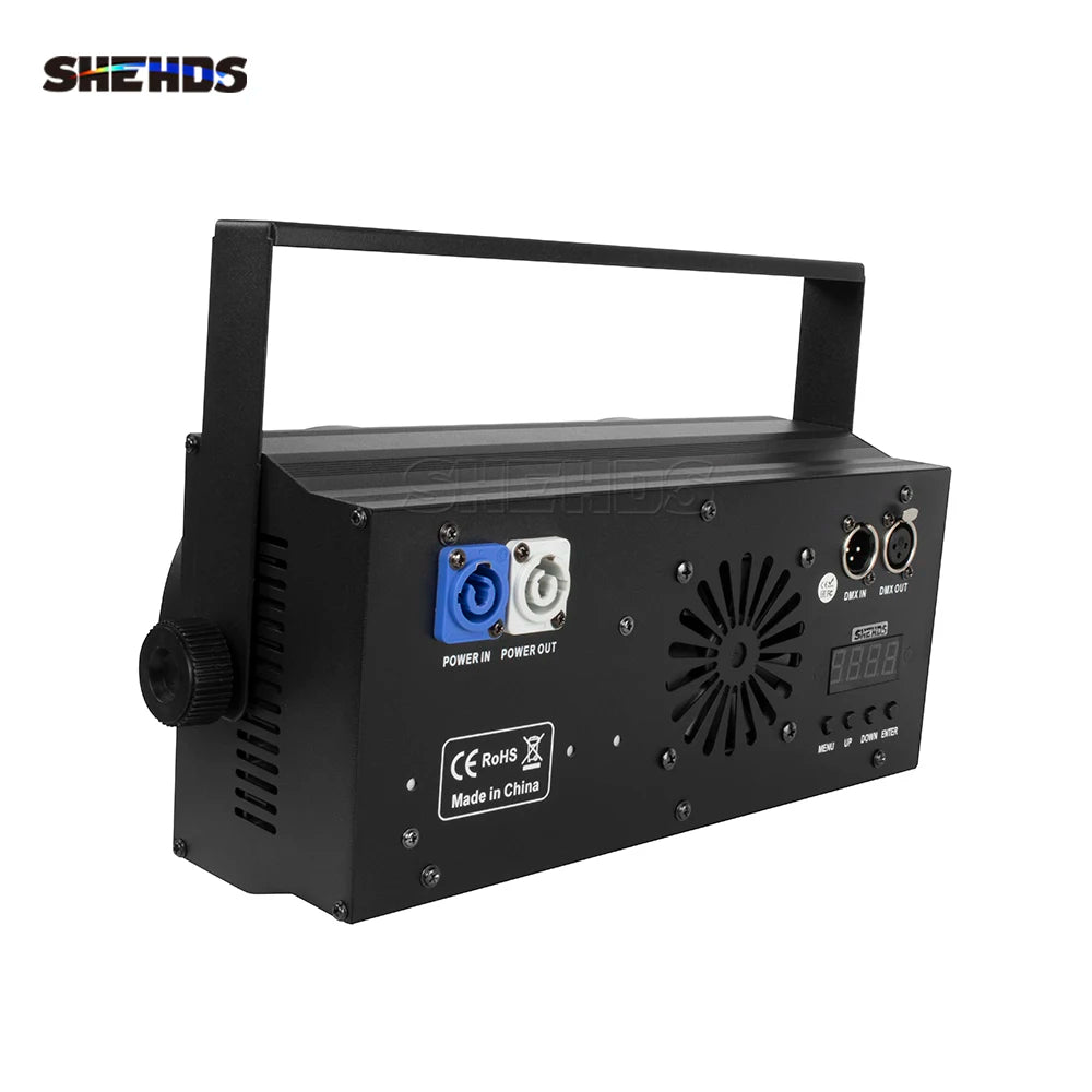SHEHDS 200W Warm Cool White 2IN1 Projector 2 Eyes 2x100W COB LED Light Audience Blinder For DJ Disco Wedding Party Lighting