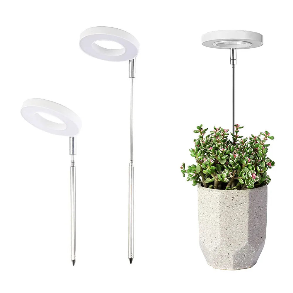 Full Spectrum Indoor Solar LED Growth Light, Four Gear Dimming, Fleshy Viridiplantae, Flower Floor Telescopic Fill Light