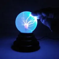 3inch Novelty Magic Plasma Touch Sensitive Lamp Child Holiday Gift Indoor Desktop Decoration Glass Ball Night Lights