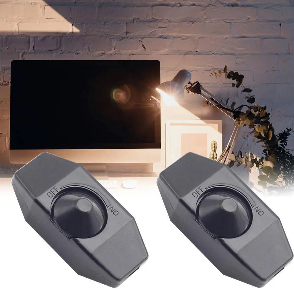 220v Durable Lamp Knob LED Controller Adjustable Controller Lamp Dimmer Switch Dimmable Button Light Dimmer Switch Modulator