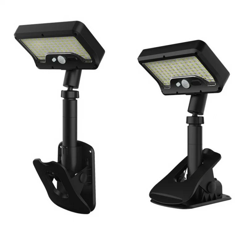 New Solar Powered Dual-use Clip-on Outdoor Garden Light for Villa Fence, Outdoor Landscape Park Lawn Light