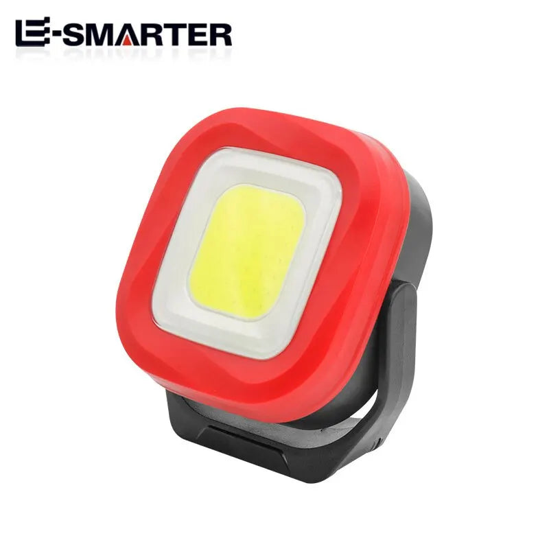 COB LED Emergency Work Light Portable Flashlight 4 Lighting Modes 2400mAh Rechargeable Outdoor Waterproof Tent Lamp With Magneti