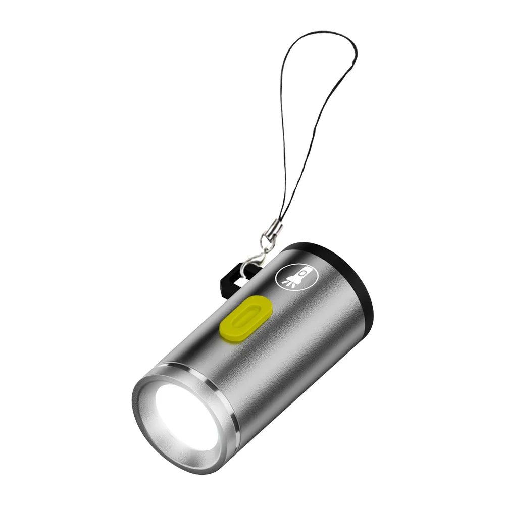 BORUiT Super Mini LED Flashlight 230LM Single Gear Extra Small Torch Camping Lantern