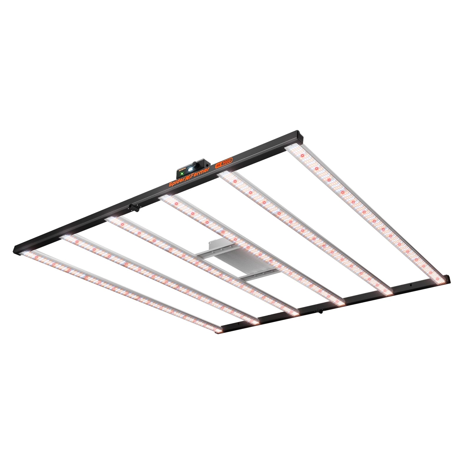 Spider Farmer SE7000 730W Commercial LED Grow Light 2.9 µmol/J Full Spectrum Dimmable for 150x150cm Greenhouse Vertical Farming