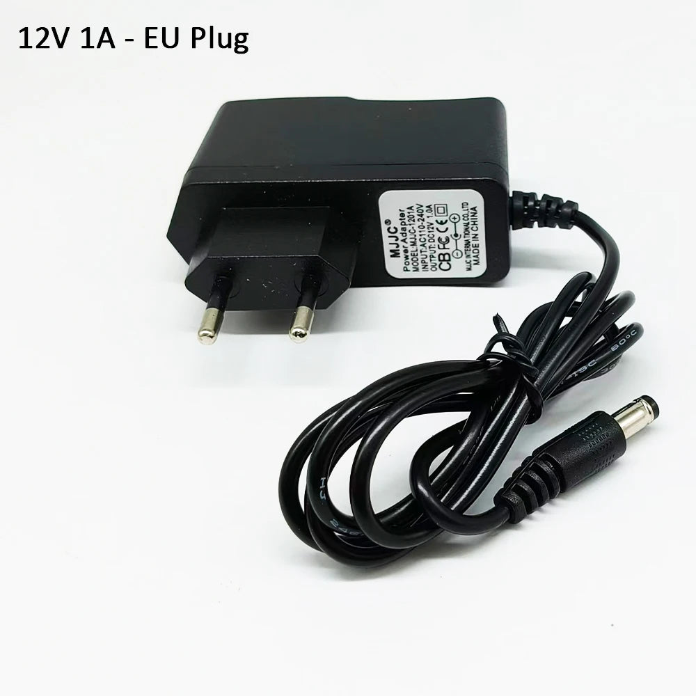 12V LED Adapter AC 100V-240V to DC 12V Transformer 1A 2A 3A Electronic Power Supply Converter LED Driver For LED Strips Light EU