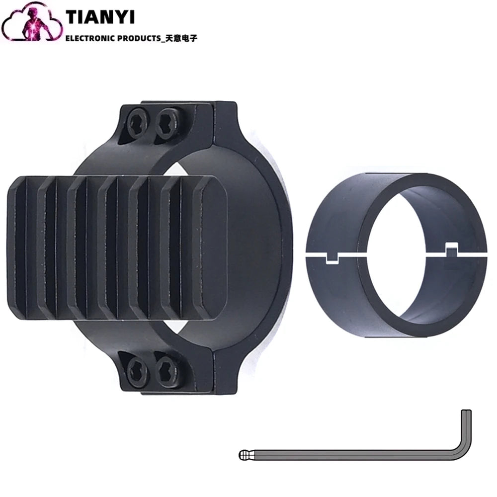25.4mm/30mm Sight Holder 25.4mm Flashlight Holder Fixture Aluminum Alloy Sight Holder