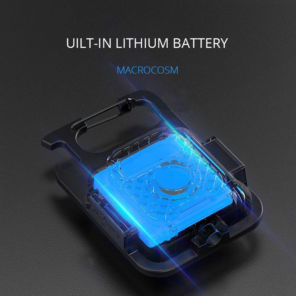 Portable Mini Super Bright COB Keychain Light 4 Lighting Modes Forwork Light Flashlight Charging Lamp Camping Lights with Magnet