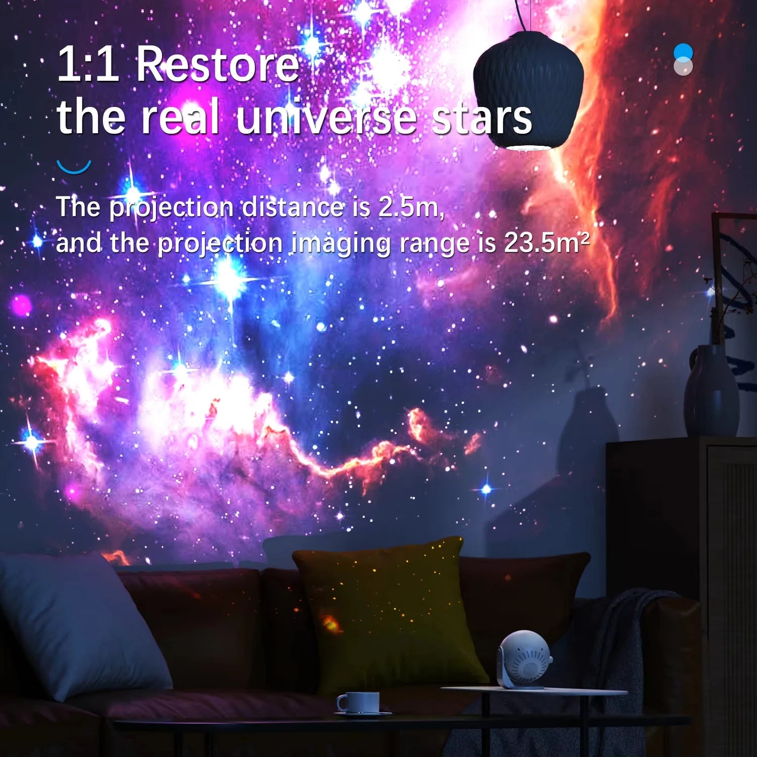 Galaxy Projector Star Projector Planetarium Starry Sky Night Light for Kids Adults Space Ceiling Projectors for Home Decor Chris