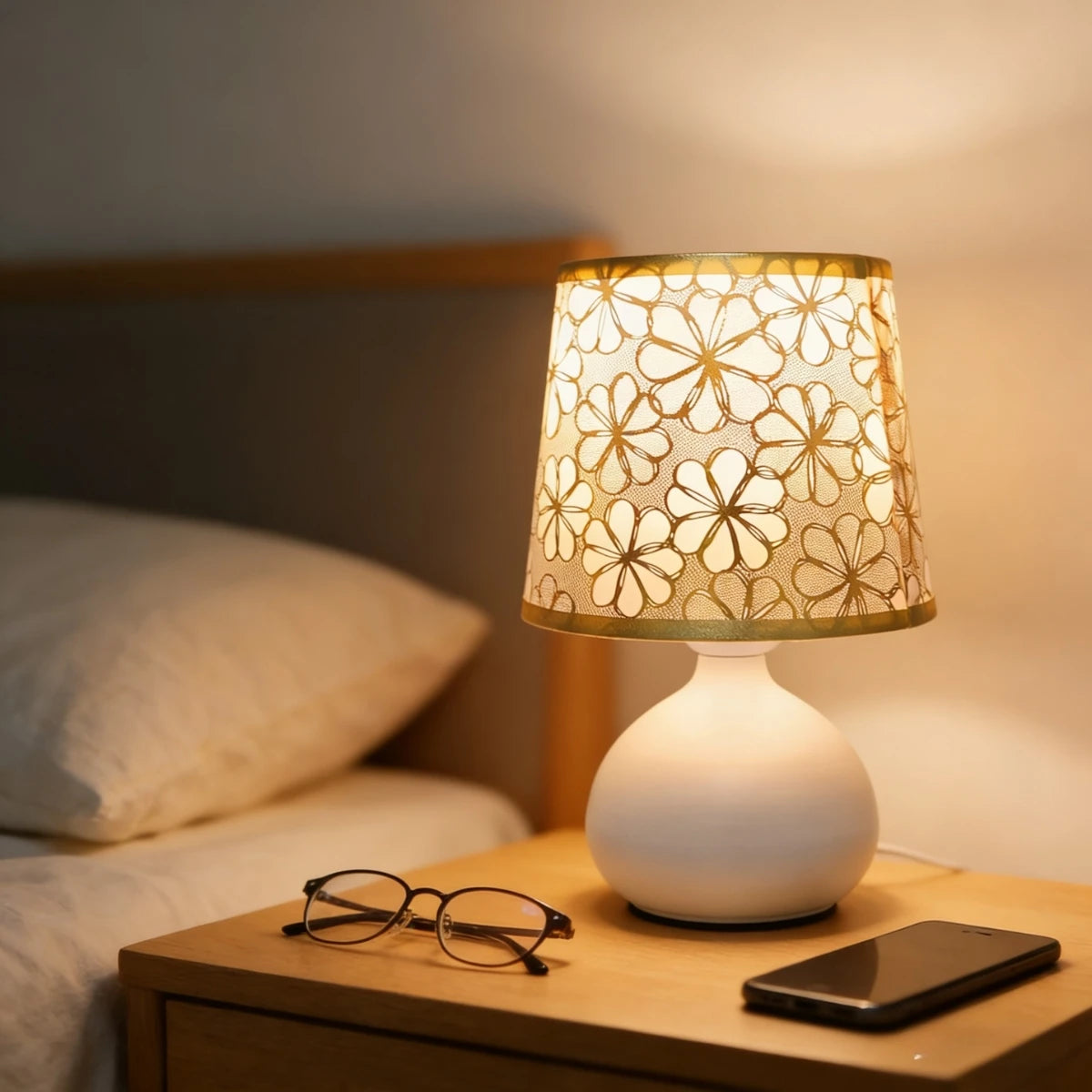 Small and Medium-Sized Bedside Table Lights Are Suitable for Home Use, Including Bedrooms, Living Rooms, Study Rooms, Dormitorie