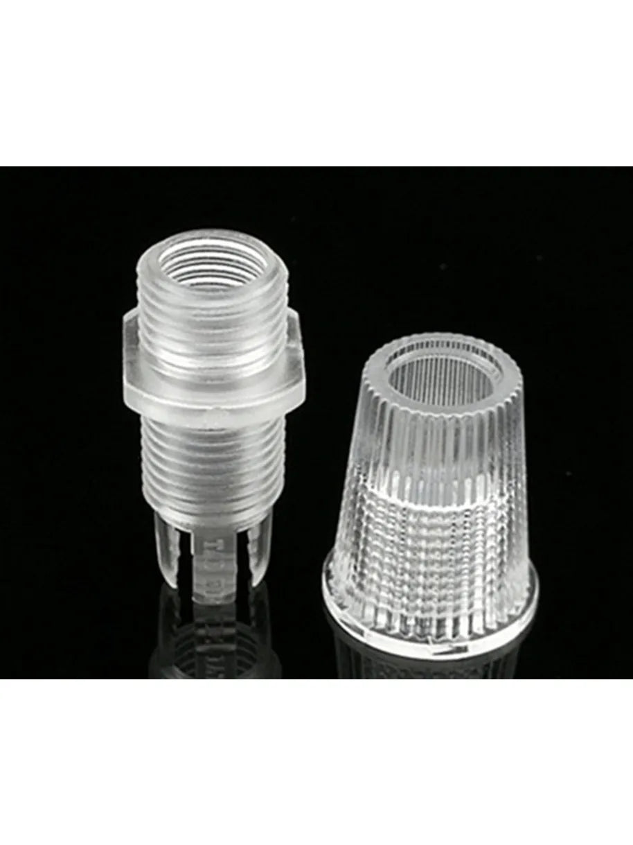 10pcs Plastic Cable Strain Reliefs Electric Wire Cable Clamps Male M10 Thread Cord Grips