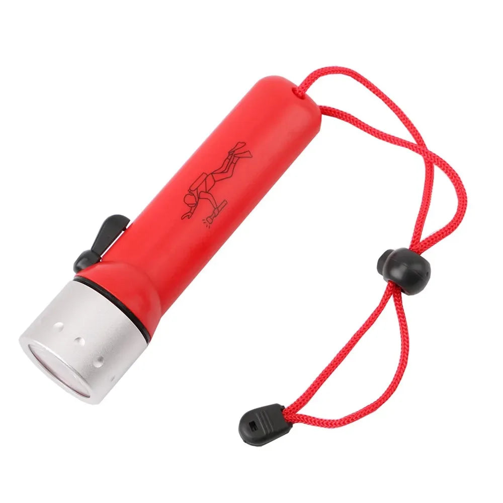 Powerful Super Bright Flashlight Diving Hunting High Lumen LED Outdoor Camping Light Waterproof Mini Portable Lighting Lantern