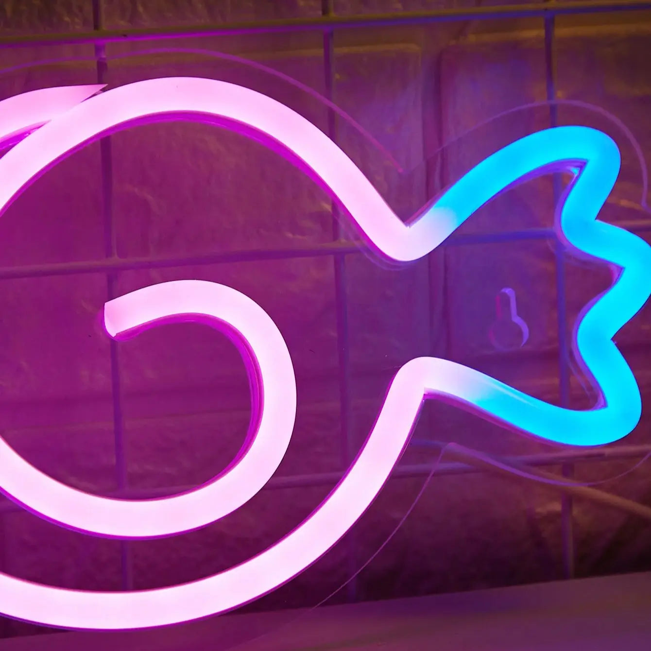 Chi-buy LED Neon Candy USB Powered Neon Signs Night Light 3D Wall Art Bedroom Living Room Decor Lamp Signs